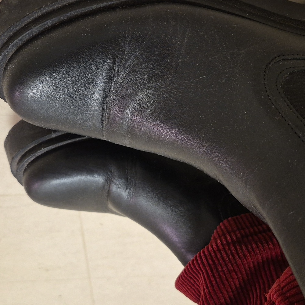 Thursday Legend Black Leather Boots - Picture 7 of 10